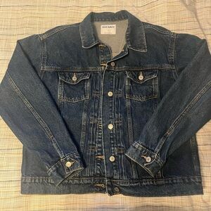 Old Navy denim jacket size large EUC